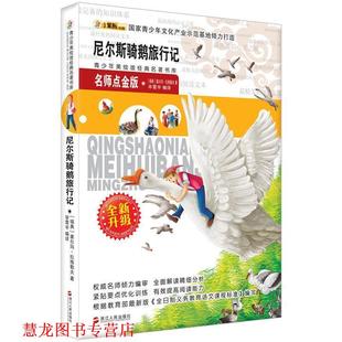 【正版书籍】 小笨熊名师点金版美绘版-尼尔斯骑鹅旅行记 [瑞典] 塞尔玛·拉格勒夫(Lagerlof,S.O.L.) 著 毕霄宇 浙江人民出版社