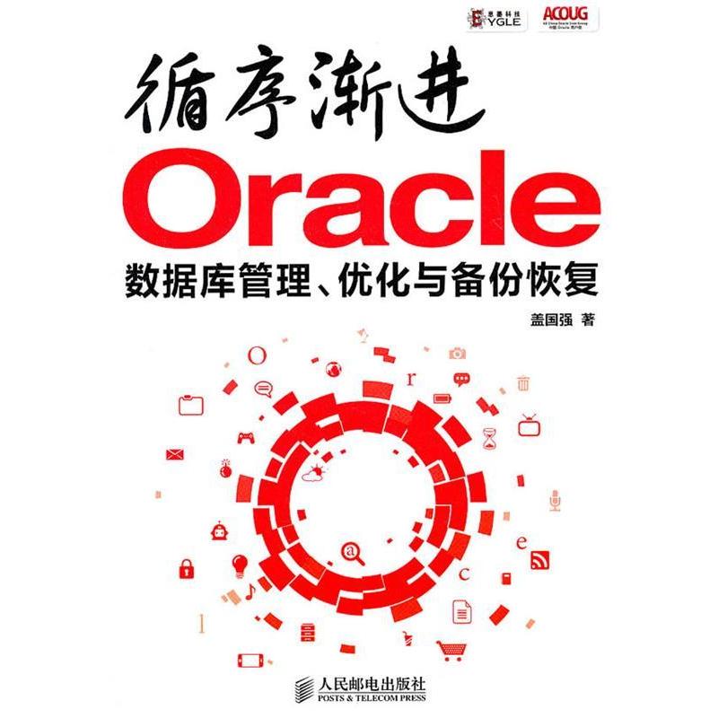 【正版书籍】 循序渐进Oracle:数据库管理、优化与备份恢复 盖国强　著 人民邮电出版社