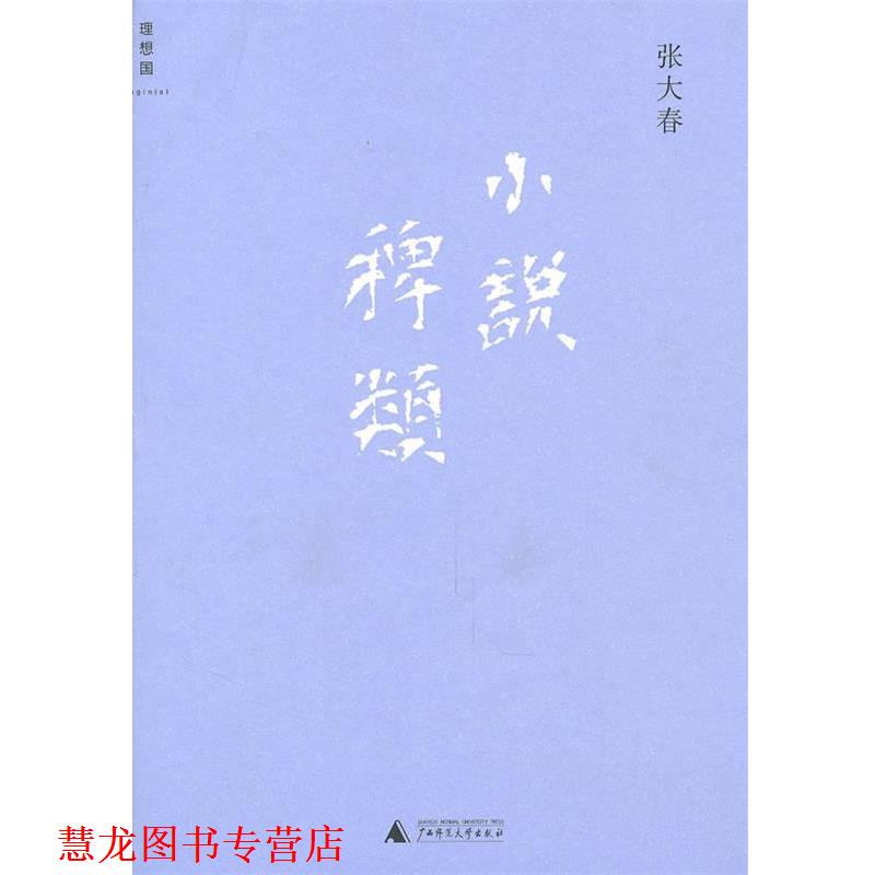 【正版书籍】 小说稗类 张大春 著 广西师范大学出版社