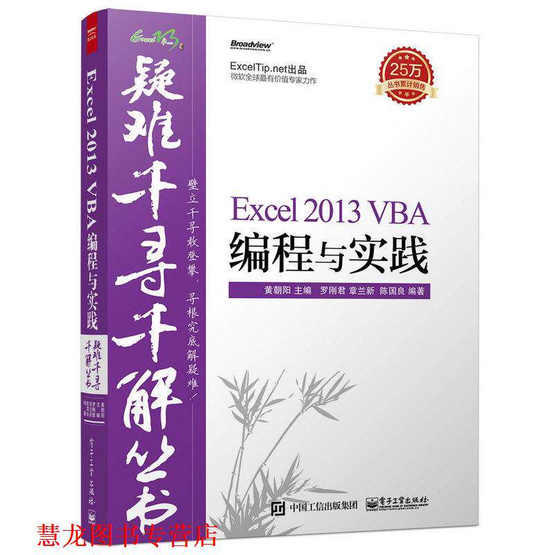 【正版书籍】 Excel 2013 VBA编程与实践 罗刚君, 章兰新, 陈国良,黄朝阳 著 电子工业出版社