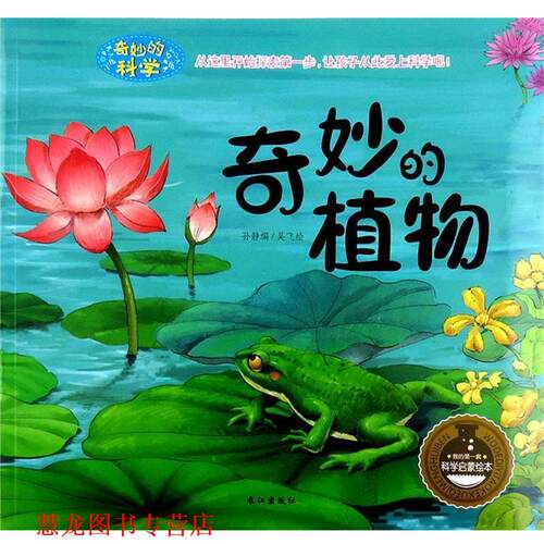 【正版书籍】 奇妙的植物 孙静编,吴飞 绘 长江出版社