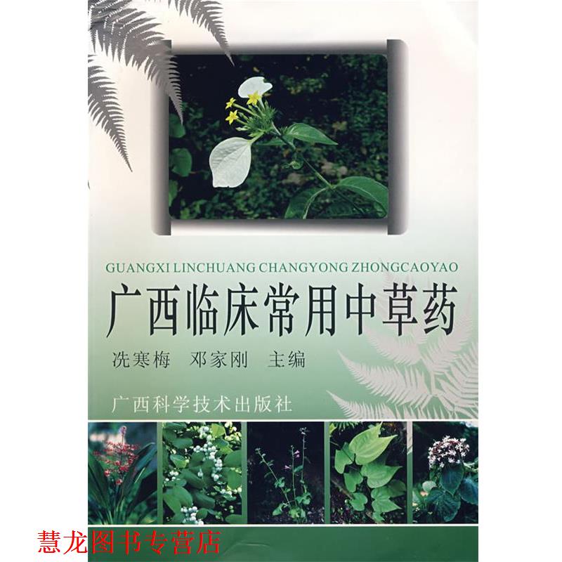 【正版书籍】 广西临床常见中草药 洗寒梅,邓家刚　编著 广西科学技术出版社