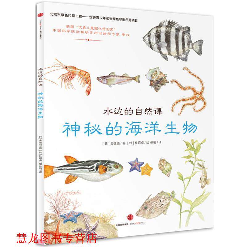 【正版书籍】 水边的自然课:神秘的海洋生物 (韩)柳贤美 著 中信出版社