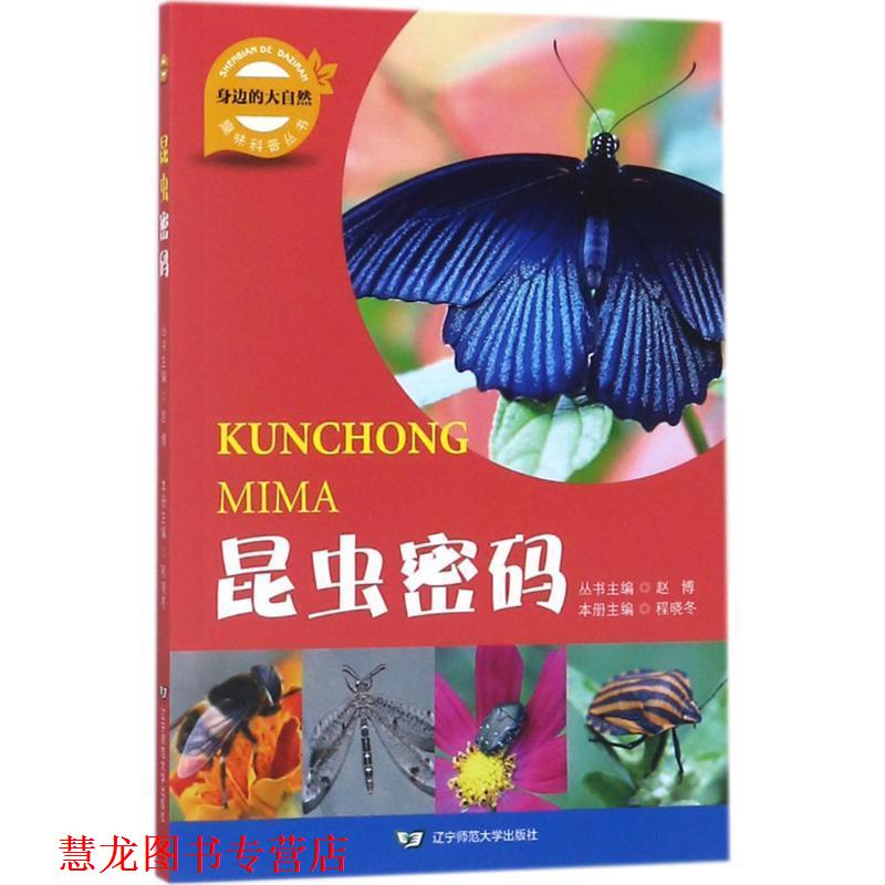 【正版书籍】 昆虫密码 程晓冬 分册主编,赵博 丛书主编 辽宁师范大学出版社