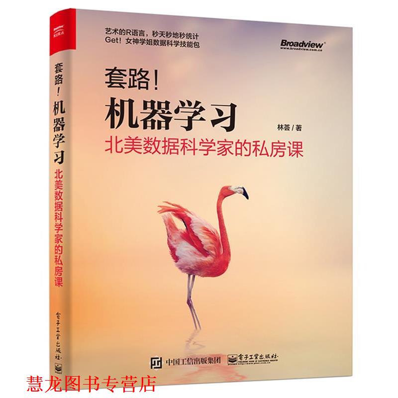 【正版书籍】 套路!机器学习:北美数据科学家的私房课 林荟 电子工业出版社