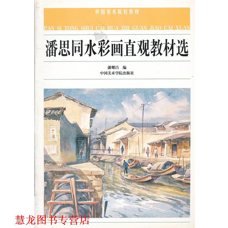 【正版书籍】 潘思同水彩画直观教材选 中国美术院校教材 潘耀昌 编 中国美术学院出版社