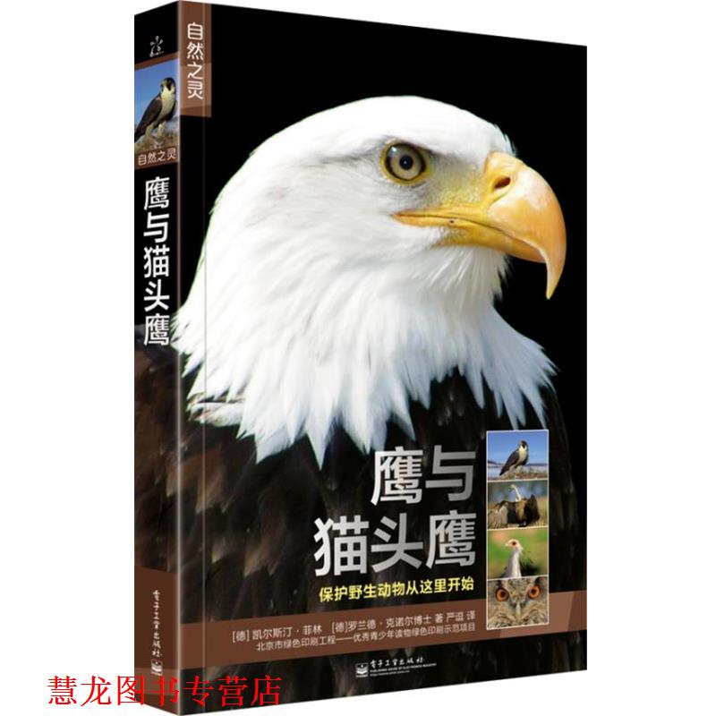 【正版书籍】 自然之灵鹰与猫头鹰 克林斯汀·菲林 罗兰德·克诺尔博士 著 电子工业出版社