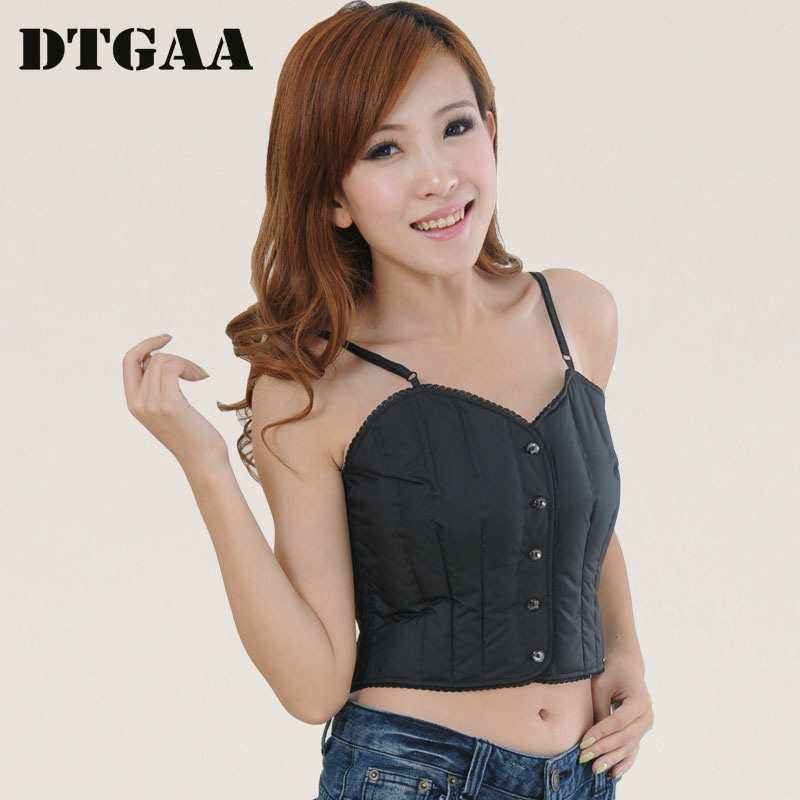 秋冬季短款内穿羽绒内胆女士修身轻薄羽绒服背心吊带保暖内衣坎肩在类目 女装/女士精品, 羽绒服中 - 来自Buy2taobao.com提供专业的淘宝代购服务