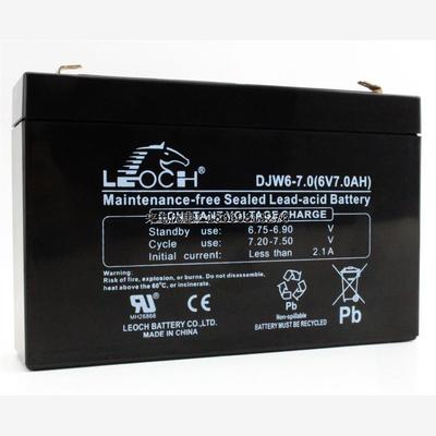 LEOCH理士DJW6-7 6V7AH 好孩子童车玩具车电瓶耀华A7电子秤蓄电池