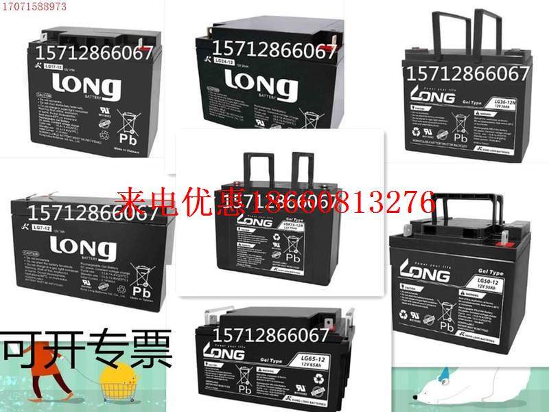 胶体蓄电池电瓶12V65AH大容量大功率全新LG7-12 12V32AH LG55-12N