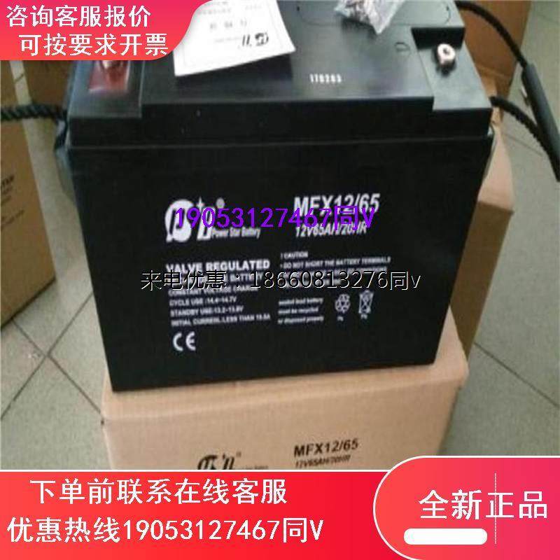 PSB派士博蓄电池MFX12-65消防 医疗报警设备12V65A