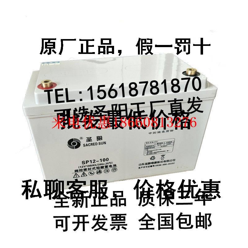 圣阳蓄电池12V250AH免维护SP12-250 UPS/EPS直流屏电源太阳能专用