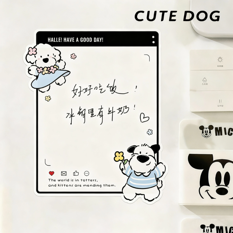 创意日历周计划展示贴装饰白板