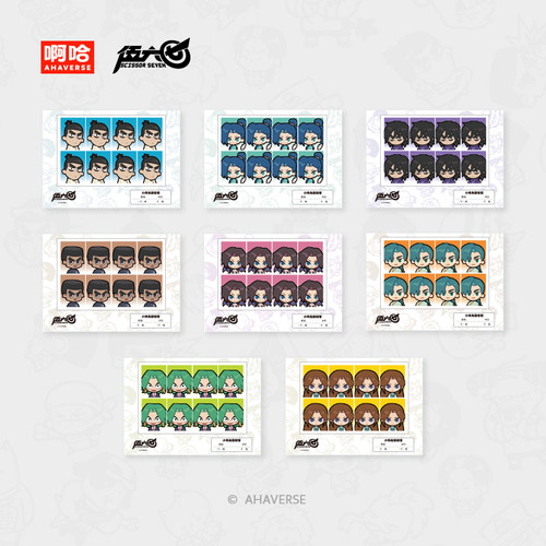 伍六七第五季新品周边人物贴纸