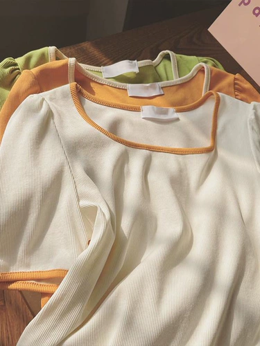 Очень большая летняя футболка, большой размер, квадратный вырез