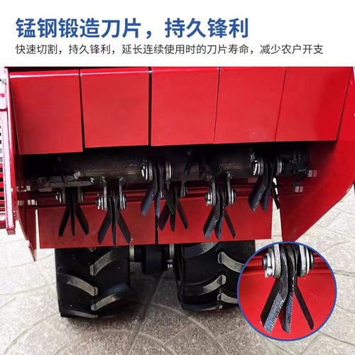 手扶式家用果园割草机小型汽油除草机碎草机自行走割草碎草还田机