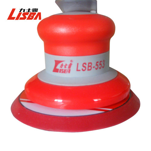5寸圆形气动砂纸机 砂震机 磨光打磨机 抛光磨灰 lsb553-粘