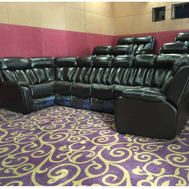 智能组合现代简约家庭影院沙发 客厅公寓电动伸缩功能沙发椅工厂