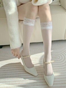 原创设计休闲通勤尖头高跟鞋优雅淑女气质跛跟牛皮不累脚女高跟鞋