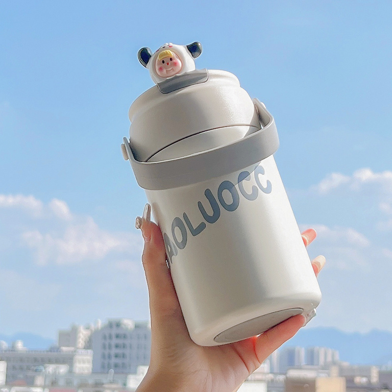 保温杯女316不锈钢高颜值