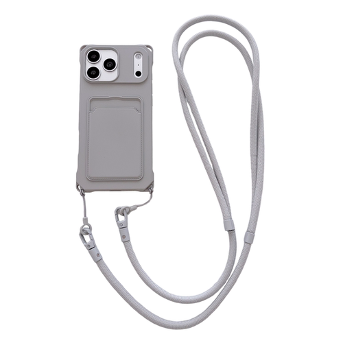 液态卡包适用于苹果17promax手机壳18PRO斜挎挂绳iPhone14Pro手绳套15plus四角开孔16PM防丢13防摔mimi插卡11