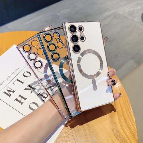 s23硅胶简约超薄防摔无线充