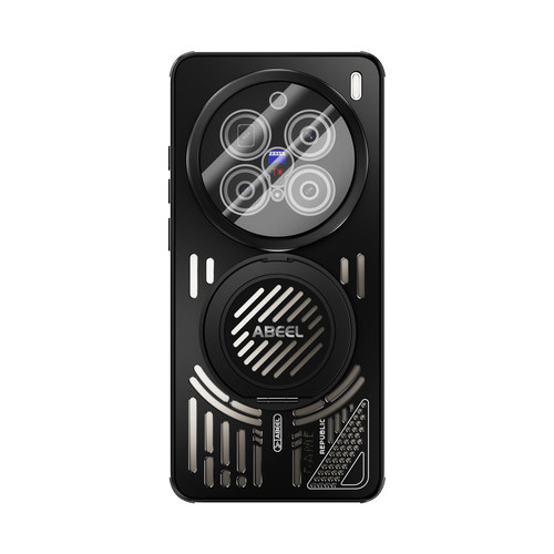 铝合金磁吸旋转支架适用于vivoX200Pro手机壳带镜头膜x200s镂空散热套200Promimi夏季外壳x200ultra四角气囊