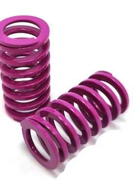 紫色弹簧矩形模具弹簧SWC6 8 10 12 14 16 18 20 22 25 27 30外径