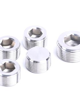 替代MSWTM J S 1 2 3 4 6 8 镀镍沉头螺塞闷头螺丝喉塞螺栓堵头