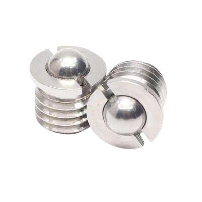 带法兰型球头柱塞FBPJS BSC-M5/M6/M8/M10/M12/M14/M16 波珠螺丝