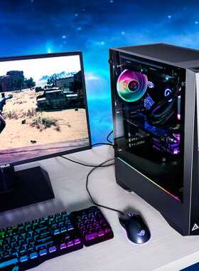 安钛克夜行者DP501 全侧透ATX中塔式水冷台式电脑主机箱钢化玻璃