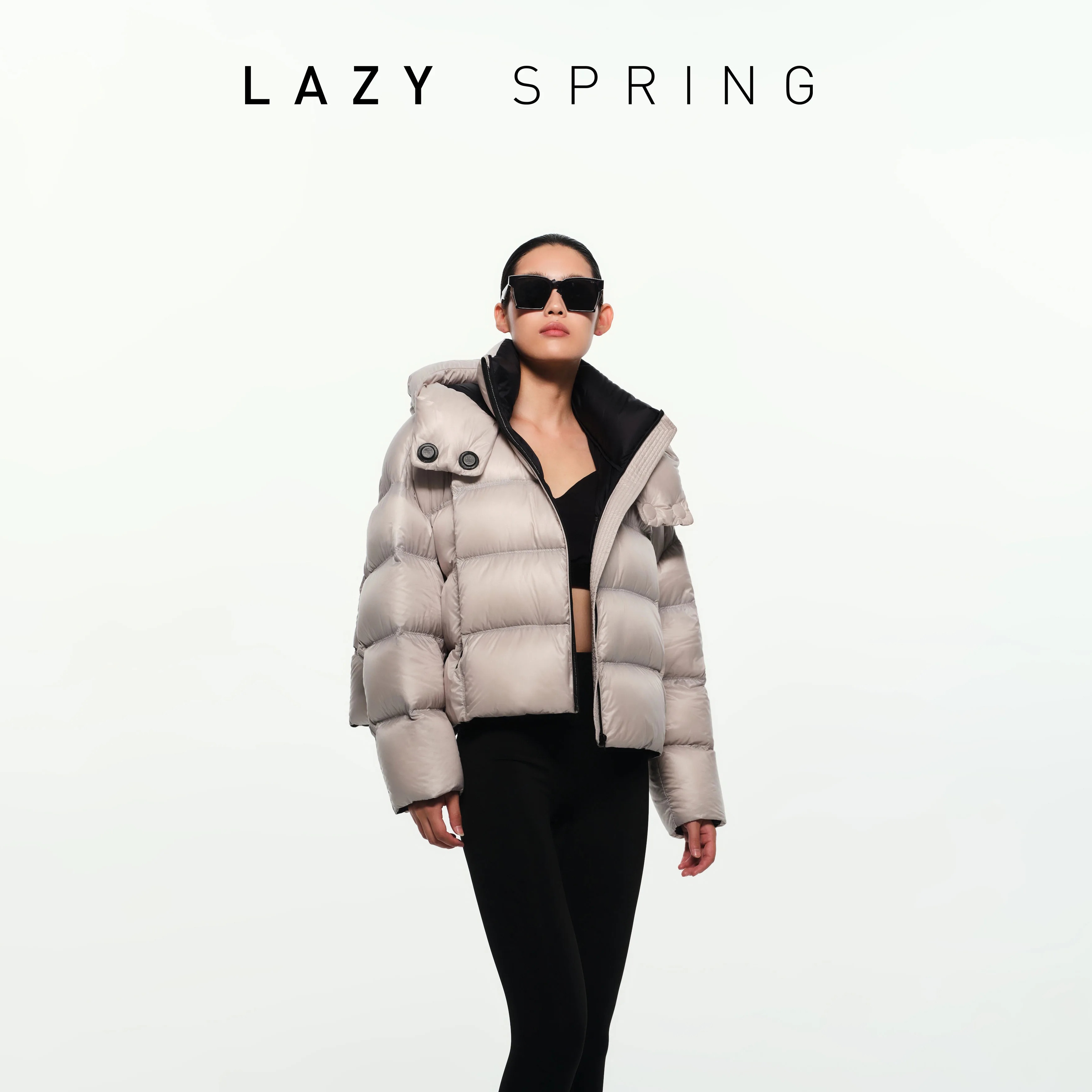 【 邢康莉甄选】短款微O的面包廓形鹅绒服ZS535