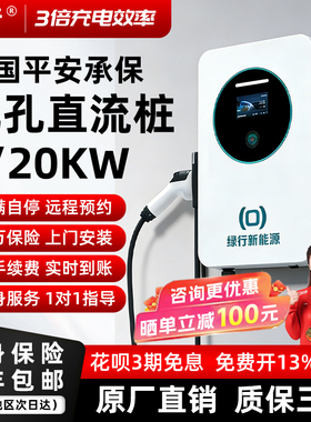 绿行直流充电桩7kw20红旗eqm5蔚来新能源家用九9孔380V快充电车商