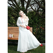 mm荷叶边斜肩显瘦长裙子 爱心波点连衣裙女春夏大码 糯米子 回忆录