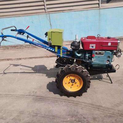 柴油15马力手扶拖拉机 果园旋耕开沟一体机 水旱两用翻地机