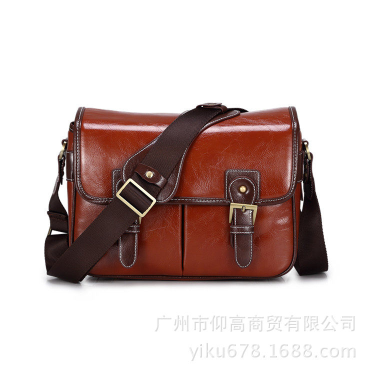 热卖相机单肩包仿皮单反摄影包适用尼康佳能单反相机包含内胆防摔