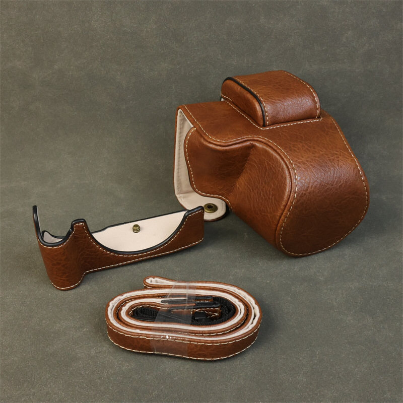 适用佳能r50+18-45镜头相机包皮套 r100相机保护套 收纳袋 外壳