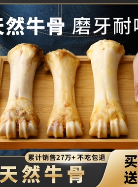 佩特兰迪狗零食牛棒骨磨牙棒大骨头金毛中小型犬幼犬宠物训练奖励