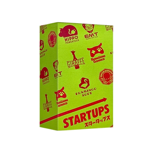 初创公司Startups 3-7人投资理财模拟炒股成人休闲聚会桌游卡牌