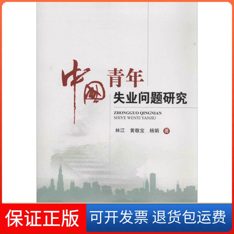 【保正版】中国青年失业问题研究林江 著知识产权出版社9787513027069