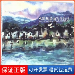 【保正版】水彩风景画写生技法南国栋 著 著作辽宁美术出版社9787531469971