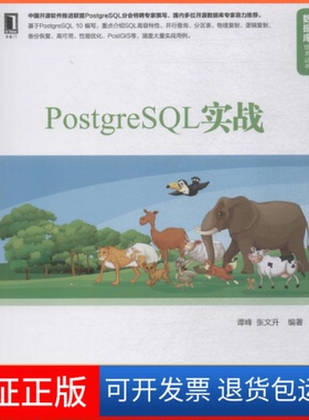 【保正版】PostgreSL实战谭峰机械工业出版社9787111603467