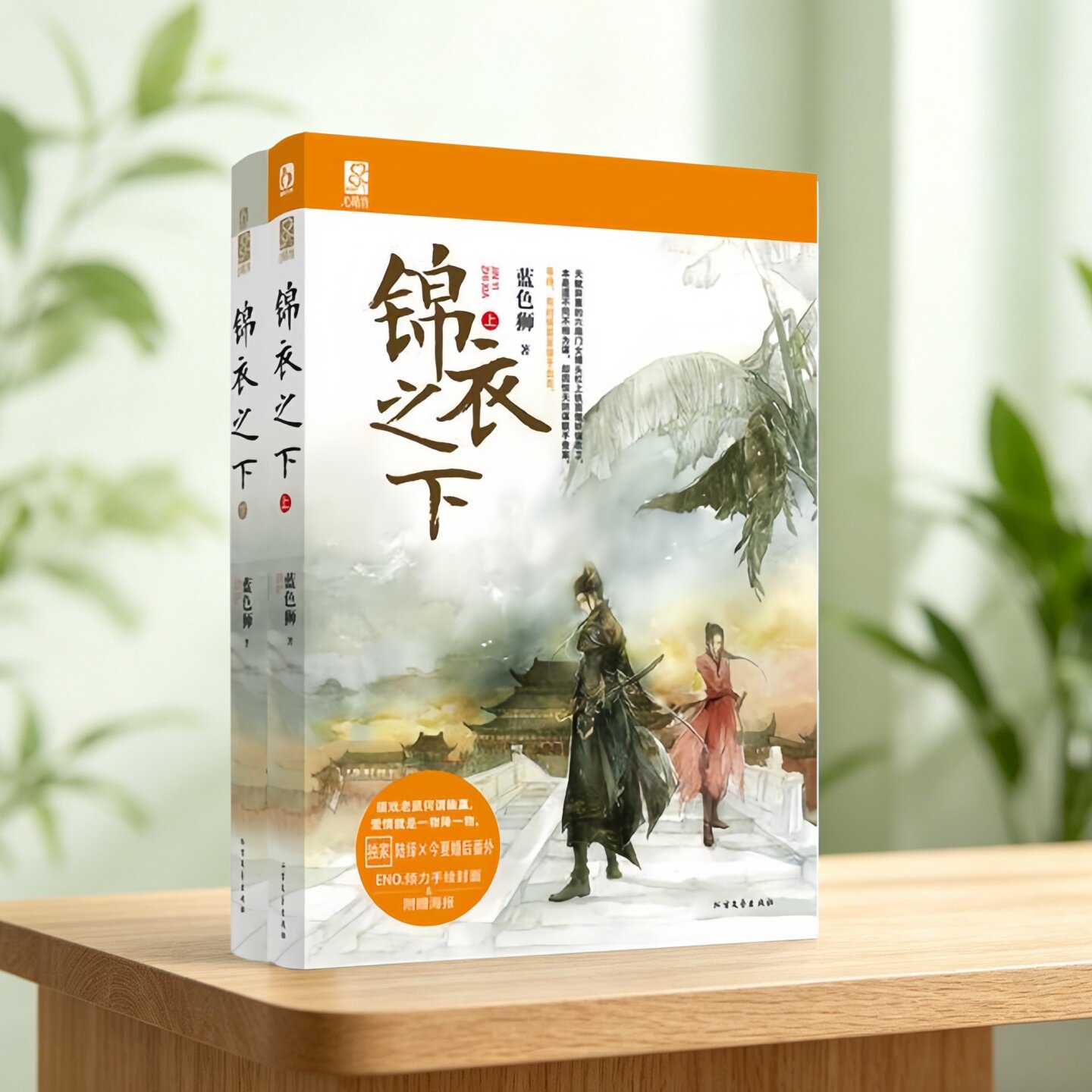 正版现货】锦衣之下全2册 今夏陆绎 任嘉伦谭松韵主演同名影视原著 一片冰心在玉壶作者蓝色狮著 经典古言书籍9787531731603