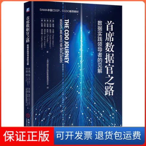 【保正版】首席数据官之路 数据实践的见解(美)彼得·艾肯 等 著 上海市静安区国际数据管理协会 译机械工业出版社9787111720850