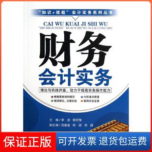 社有限公司 知识技能会计实务系列丛书财务会计实务李岩陈宗智广东经济出版 保正版