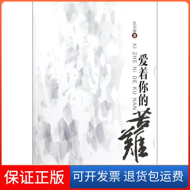 【保正版】爱着你的苦难江少宾 著合肥工业大学出版社9787565005404
