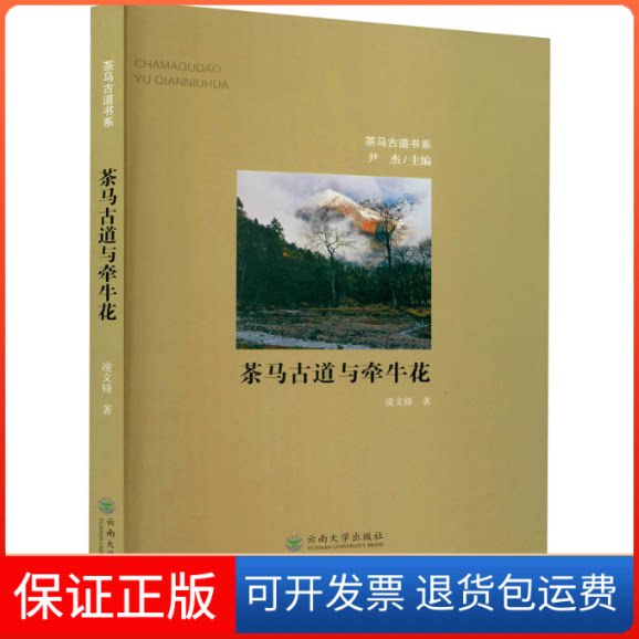【保正版】茶马古道与牵牛花凌文锋 著 尹杰 编云南大学出版社9787548238263