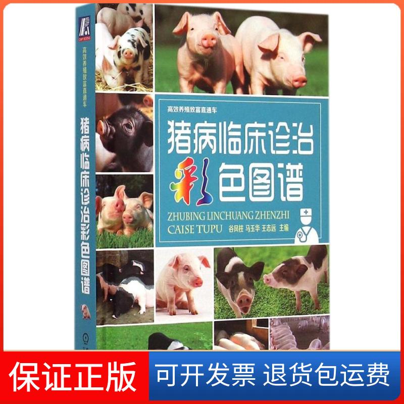 【保正版】猪病临床诊治彩色图谱谷风柱,马玉华,王志远 主编 著作机械工业出版社9787111492610