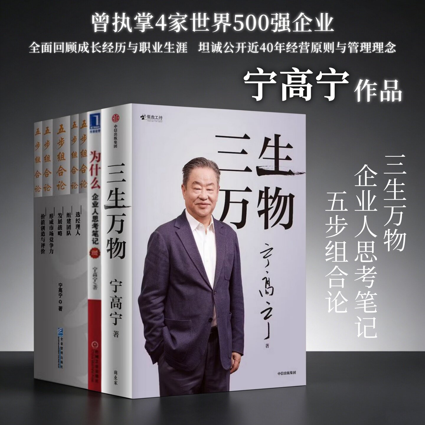 宁高宁经管类作品合集全7册