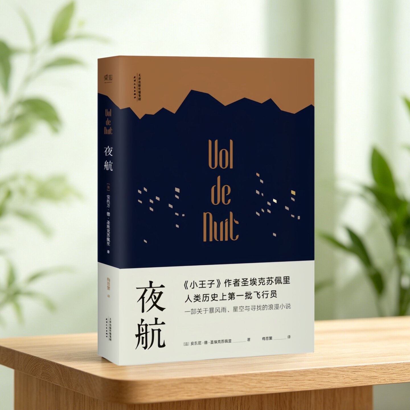 正版现货】夜航 关于暴风雨星空与寻找的浪漫小说 小王子作者安托万德圣埃克苏佩里 著 天津人民出版社 中篇小说书籍9787201111520